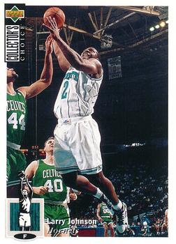 Larry Johnson Charlotte Hornets 1994/95 UD Collector's Choice NBA #302