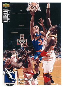 John Starks New York Knicks 1994/95 UD Collector's Choice NBA #303