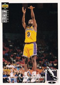 Nick Van Exel Los Angeles Lakers 1994/95 UD Collector's Choice NBA #309