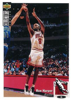 Ron Harper Chicago Bulls 1994/95 UD Collector's Choice NBA #319