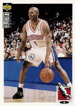 B.J. Tyler Philadelphia 76ers 1994/95 UD Collector's Choice NBA #326