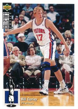 Bill Curley Detroit Pistons 1994/95 UD Collector's Choice NBA #337