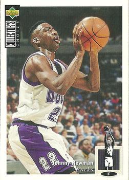 Johnny Newman Milwaukee Bucks 1994/95 UD Collector's Choice NBA #338