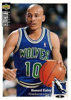 Howard Eisley Minnesota Timberwolves 1994/95 UD Collector's Choice NBA #339