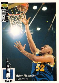 Victor Alexander Golden State Warriors 1994/95 UD Collector's Choice NBA #352
