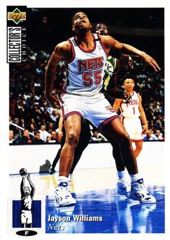 Jayson Williams New Jersey Nets 1994/95 UD Collector's Choice NBA #355