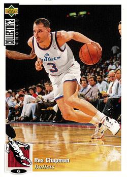 Rex Chapman Washington Bullets 1994/95 UD Collector's Choice NBA #359