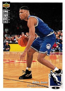 Askia Jones Minnesota Timberwolves 1994/95 UD Collector's Choice NBA #360