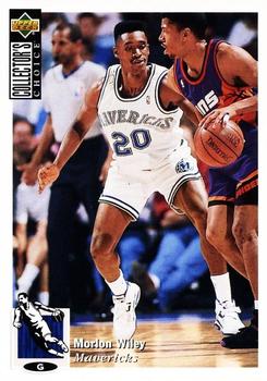Morlon Wiley Dallas Mavericks 1994/95 UD Collector's Choice NBA #364