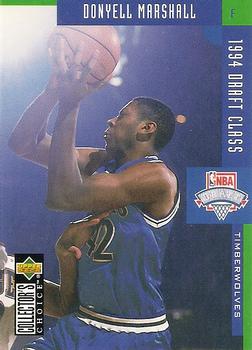 Donyell Marshall Minnesota Timberwolves 1994/95 UD Collector's Choice NBA #410