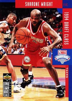 Sharone Wright Philadelphia 76ers 1994/95 UD Collector's Choice NBA #411