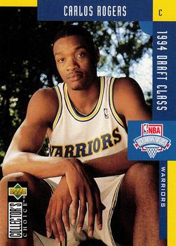 Carlos Rogers Golden State Warriors 1994/95 UD Collector's Choice NBA #416