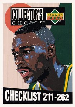 Shawn Kemp Seattle SuperSonics 1994/95 UD Collector's Choice NBA #417