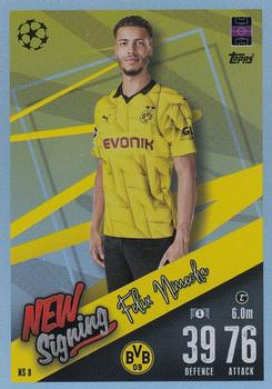 Felix Nmecha Borussia Dortmund 2023/24 Topps Match Attax UEFA ChL New Signing #NS08