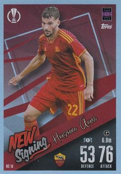 Houssem Aouar AS Roma 2023/24 Topps Match Attax UEFA ChL New Signing #NS16