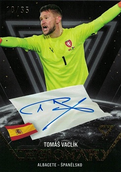 Tomas Vaclik Czech Republic Hrdi Lvi 2024 SportZoo Legionary Auto /35 #LNS-TV