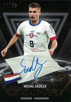 Michal Sadilek Czech Republic Hrdi Lvi 2024 SportZoo Legionary Auto /35 #LNS-MS