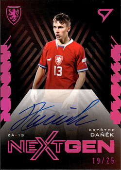 Krystof Danek Czech Republic Hrdi Lvi 2024 SportZoo Next Gen Auto /25 #NGS-KD