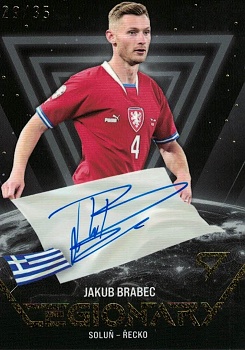 Jakub Brabec Czech Republic Hrdi Lvi 2024 SportZoo Legionary Auto /35 #LNS-JB