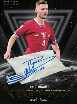 Jakub Brabec Czech Republic Hrdi Lvi 2024 SportZoo Legionary Auto /35 #LNS-JB