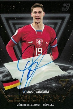 Tomas Cvancara Czech Republic Hrdi Lvi 2024 SportZoo Legionary Auto /35 #LNS-TC