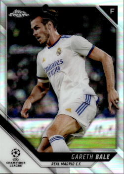 Gareth Bale Real Madrid Topps UEFA Champions League Chrome 2021/22 Refractor #28