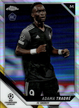 Adama Traore FC Sheriff Topps UEFA Champions League Chrome 2021/22 Refractor #65