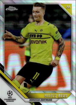 Marco Reus Borussia Dortmund Topps UEFA Champions League Chrome 2021/22 Refractor #133