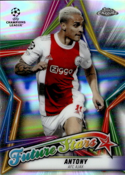 Antony AFC Ajax Topps UEFA Champions League Chrome 2021/22 Future Stars #FS-06