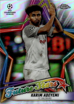 Karim Adeyemi FC Salzburg Topps UEFA Champions League Chrome 2021/22 Future Stars #FS-13