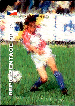 Czech national "Under-21" Czech Republic U21 PAPYRO 1. ceska fotbalova liga 1996/97 Checklist #y02