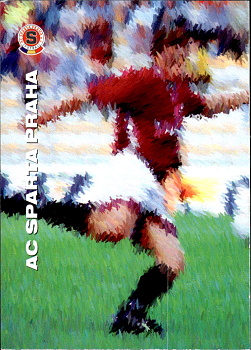 AC Sparta Praha Sparta Praha PAPYRO 1. ceska fotbalova liga 1996/97 Checklist #y16