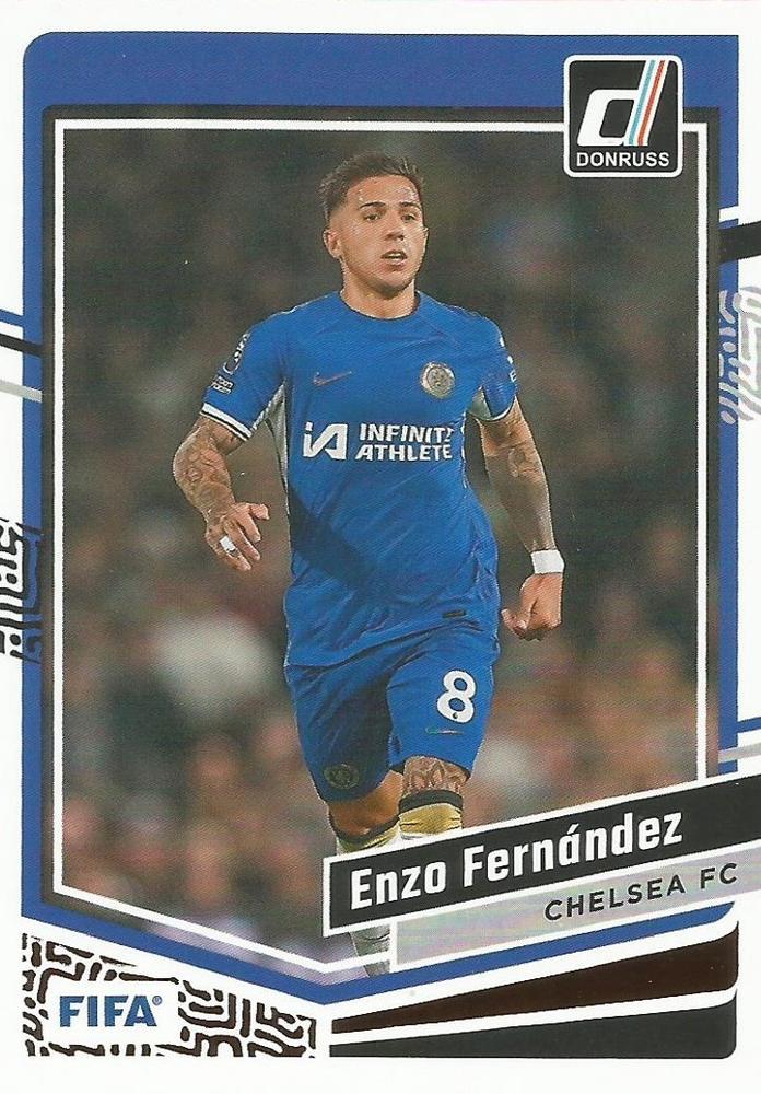 Enzo Fernandez Chelsea Panini Donruss Soccer 2023/24 #80