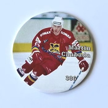 Martin Chabada Sparta Staropramen Extraliga Cesky hokej POG 1998/99 #386