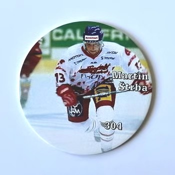 Martin Strba Ceske Budejovice Staropramen Extraliga Cesky hokej POG 1998/99 #304