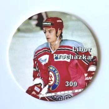 Libor Prochazka Trinec Staropramen Extraliga Cesky hokej POG 1998/99 #309