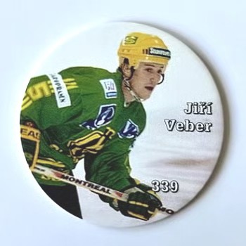 Jiri Veber Vsetin Staropramen Extraliga Cesky hokej POG 1998/99 #339