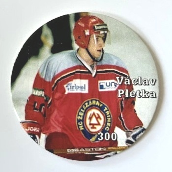 Vaclav Pletka Trinec Staropramen Extraliga Cesky hokej POG 1998/99 #300