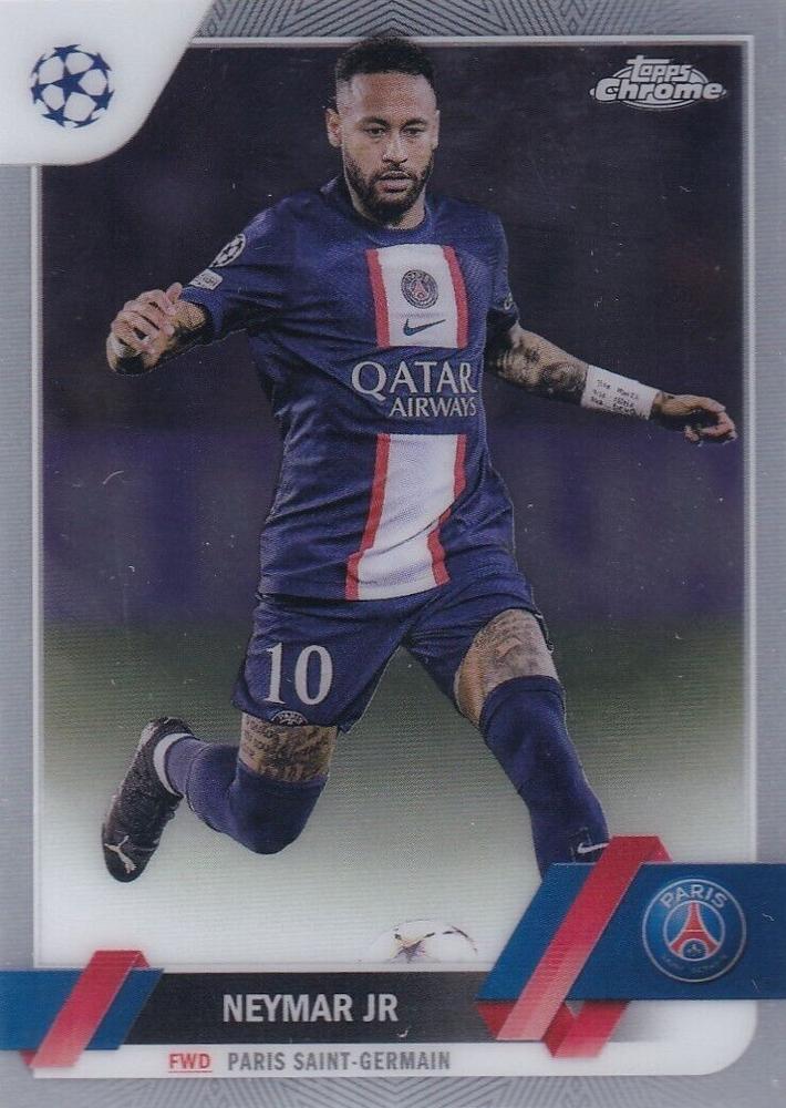Neymar Paris Saint-Germain Topps UEFA Club Competitions Chrome 2022/23 #10