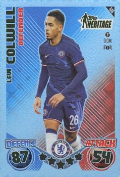 Levi Colwill Chelsea 2024/25 Topps Match Attax UEFA Club Competitions Topps Heritage #446