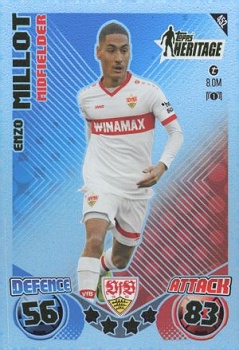 Enzo Millot VfB Stuttgart 2024/25 Topps Match Attax UEFA Club Competitions Topps Heritage #452