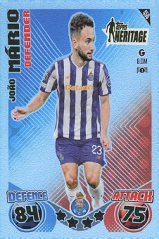 Joao Mario FC Porto 2024/25 Topps Match Attax UEFA Club Competitions Topps Heritage #458