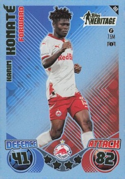 Karim Konate Red Bull Salzburg 2024/25 Topps Match Attax UEFA Club Competitions Topps Heritage #468