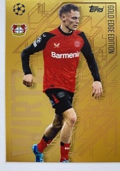 Florian Wirtz Bayer 04 Leverkusen 2024/25 Topps Match Attax UEFA Club Competitions Gold Edge Edition #GE8