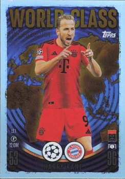 Harry Kane Bayern Munchen 2024/25 Topps Match Attax UEFA Club Competitions Limited Edition - World Class #LE1