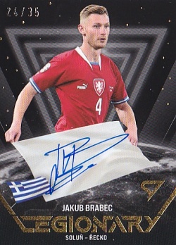Jakub Brabec Czech Republic Hrdi Lvi 2024 SportZoo Legionary Auto /35 #LNS-JB
