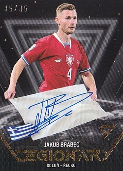 Jakub Brabec Czech Republic Hrdi Lvi 2024 SportZoo Legionary Auto /35 #LNS-JB