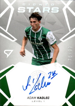Adam Kadlec Bohemians Praha SportZoo Chance Liga 2024/25 1. serie Signed Stars - Level 1 /99 SL1-AK