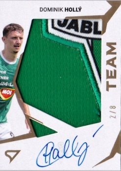 Dominik Holly Jablonec SportZoo Chance Liga 2024/25 1. serie Team Unity Auto /8 TU-DH