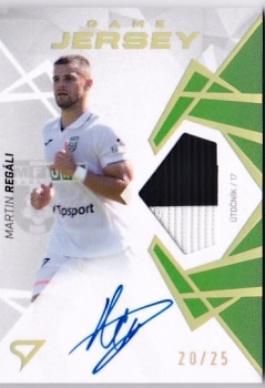 Martin Regali Karvina SportZoo Chance Liga 2024/25 1. serie Game Jersey Auto /25 GJS-RE